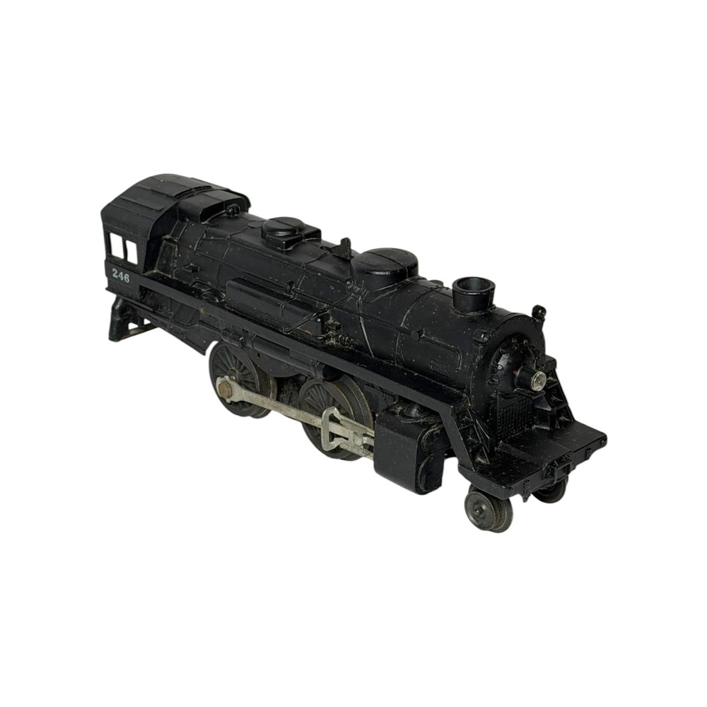 Vintage Lionel 246 O27 Gauge Steam Locomotive Black 2-4-2 Train Engine USA‎